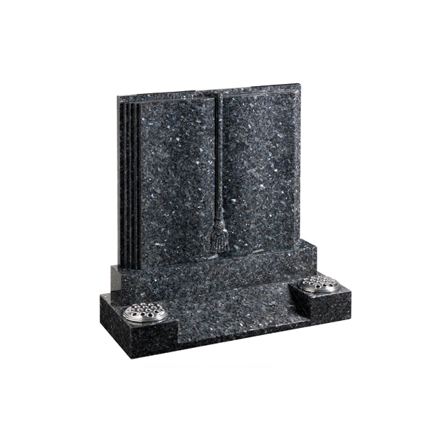 Bards Last Page - Blue Pearl Granite - Traditional